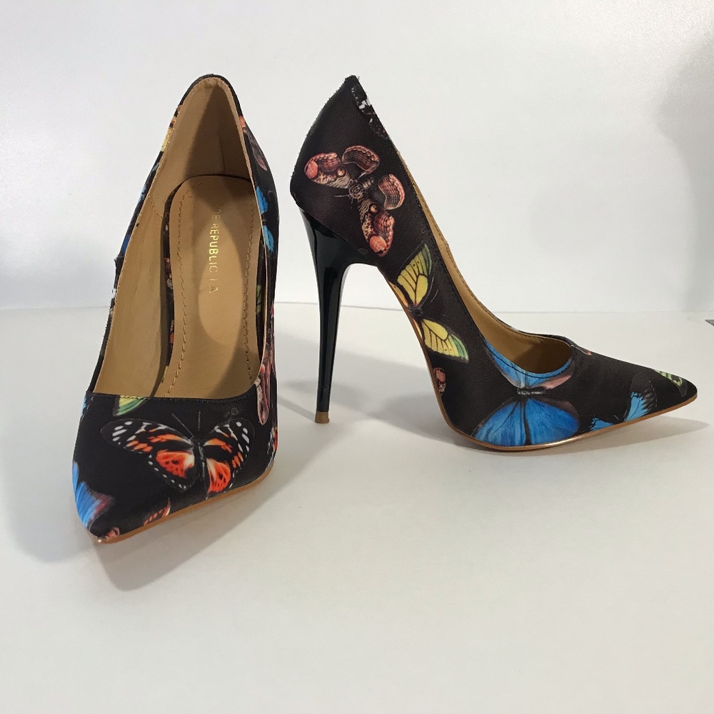 Shoe Republic LA butterfly pumps 6 1/2"
